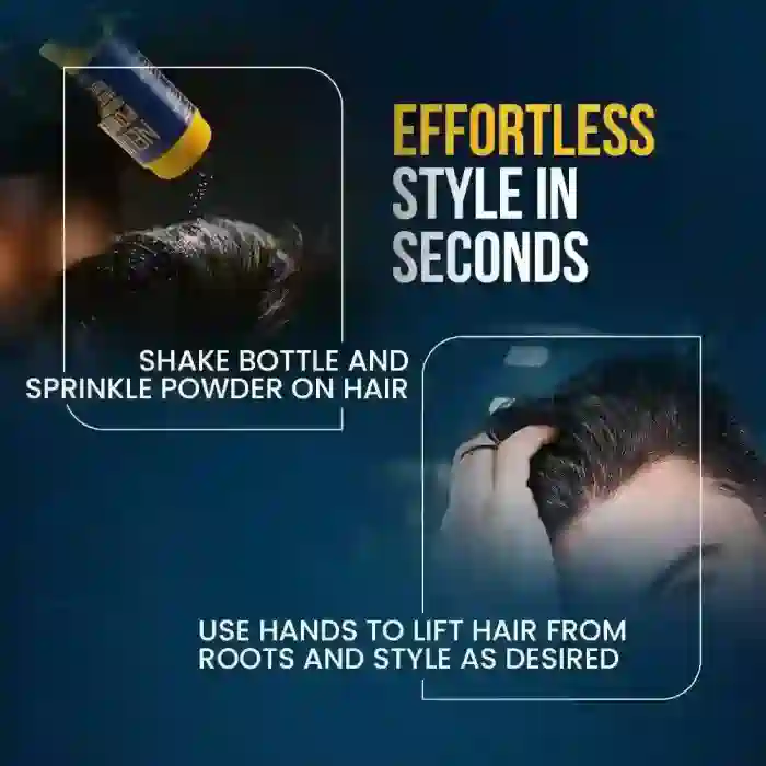 NEUD Hairstyle Mattifying Volume Powder Wax 20g With Aloe Vera, Argan Oil, Vit B5 - Ultrastrong, Transparent, Non-Sticky - Image 4