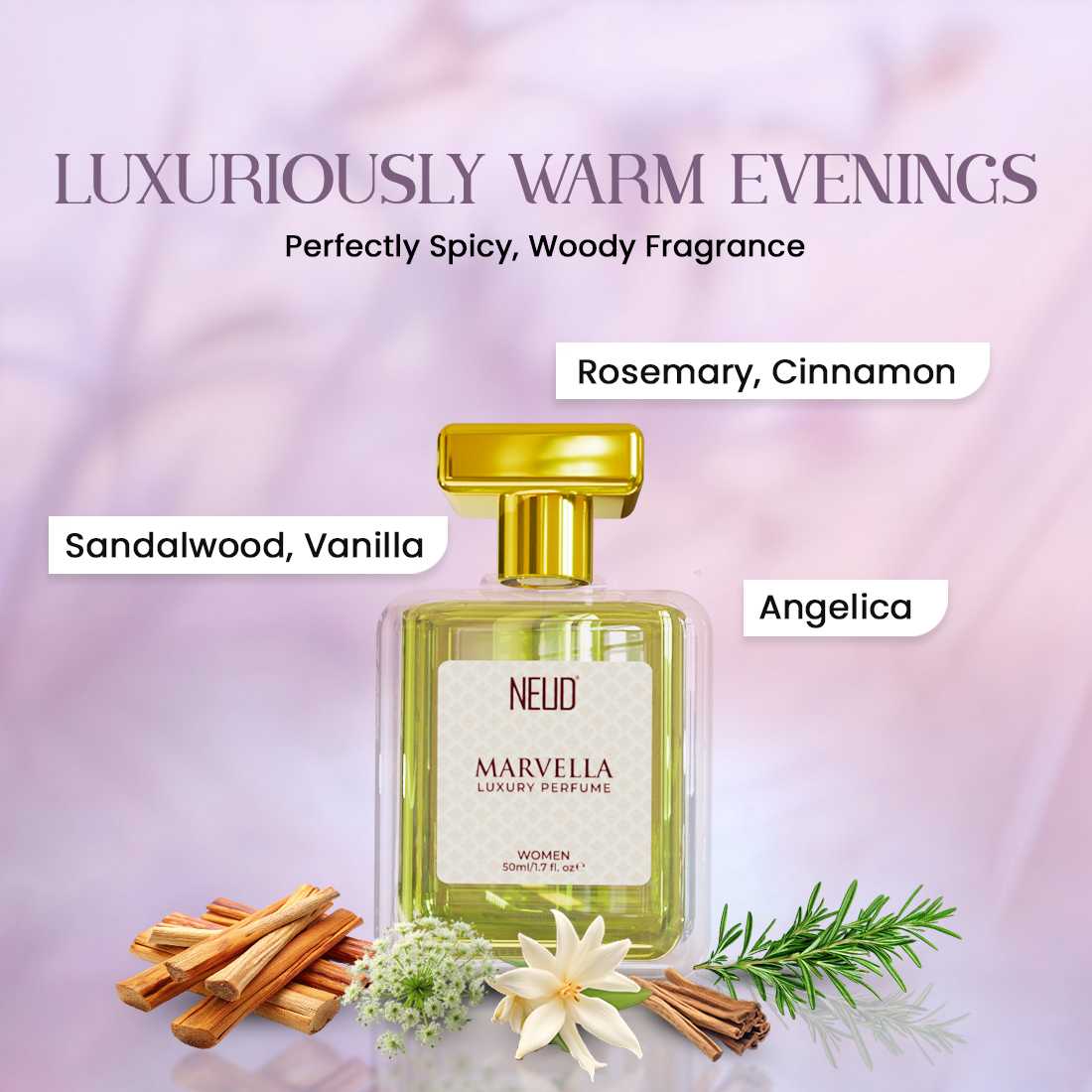 NEUD Luxury Perfume Gift Set for Women 3x50ml - Long-Lasting Strong Fragrances for Daily and Party Use - Image 4