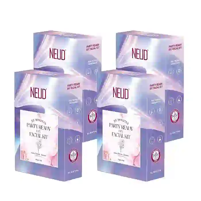NEUD Party-Ready DIY Facial Kit with Strobe Cream for Fabulous Glow at Home - 50g - Image 17