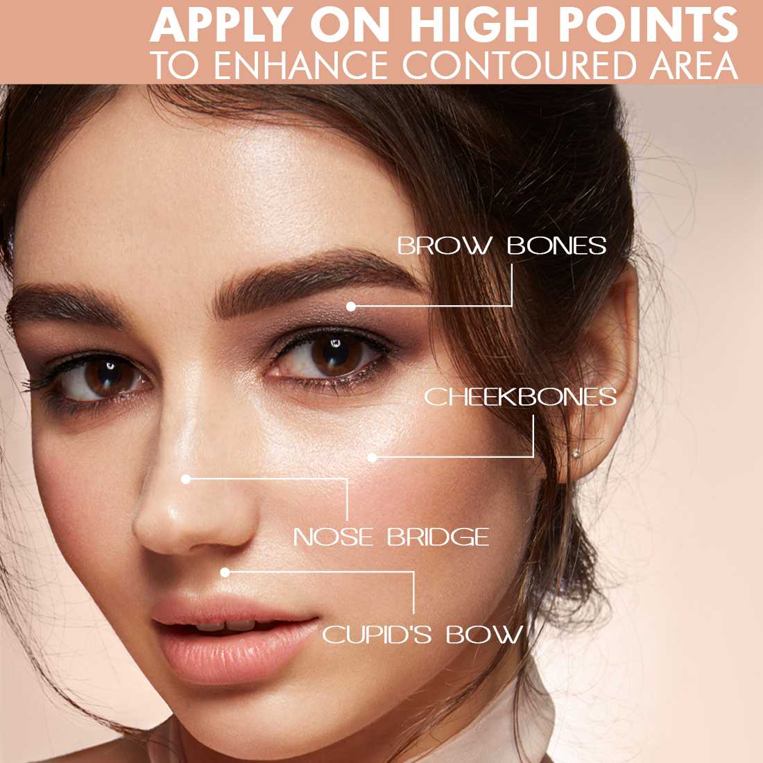NEUD Strobe Cream Rose Gold with Cocoa Butter and Hyaluronic Acid, Lab Tested All-in-One Makeup Beauty Enhancer - 50g - Image 5