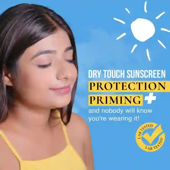 NEUD Ultra Velvety Matte Priming Sunscreen Dry Touch with SPF 50 PA++++ and Vitamin E, Sweat-Resistant, No White Cast - 50g - Image 2