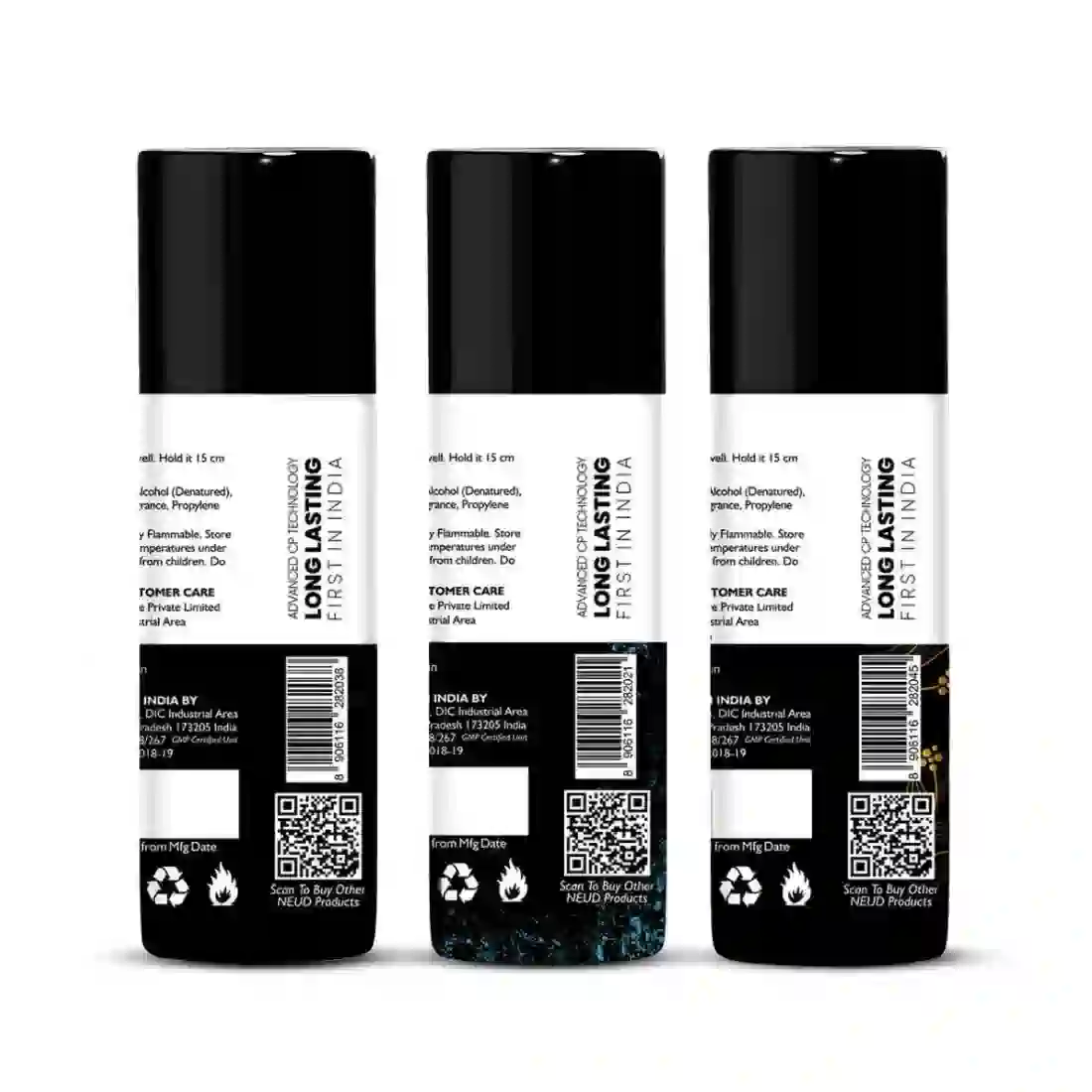 NEUD Unisex Perfumed Body Spray Combo For Men and Women - 3 Deos x 50ml Each - Image 6
