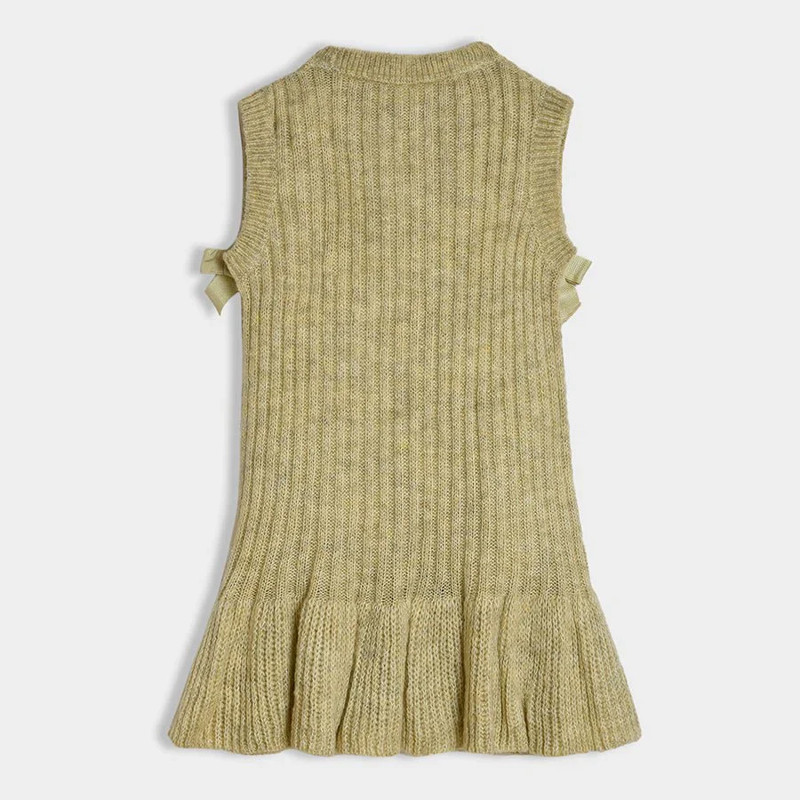 Neutral Love Benat Knitted Dress - Image 3