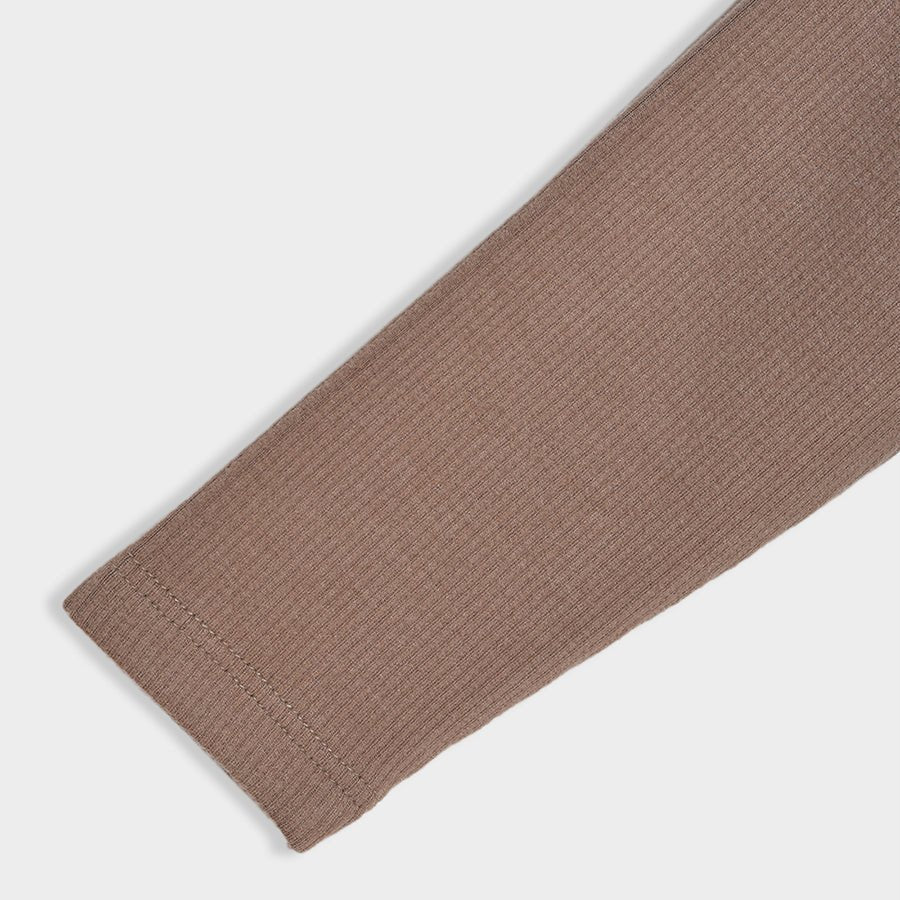 Neutral Love Cedar Brown Solid Co-Ord Set - Image 6