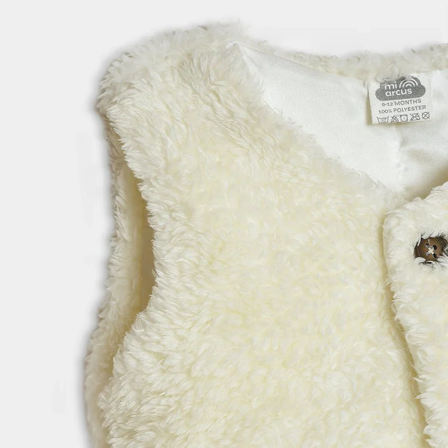 Neutral Love Cream Knitted Shrug - Image 4