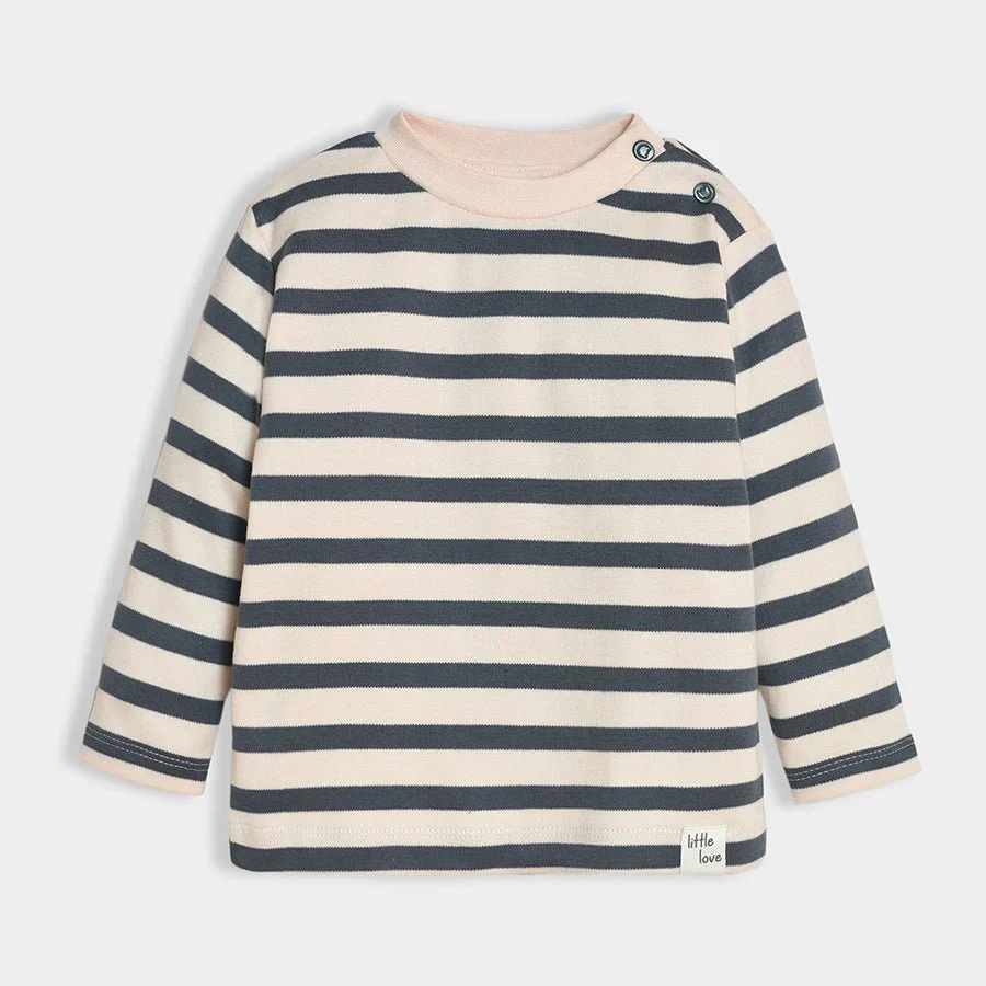 Neutral Love Eddy Striper T-Shirt & Pajama Set - Image 4