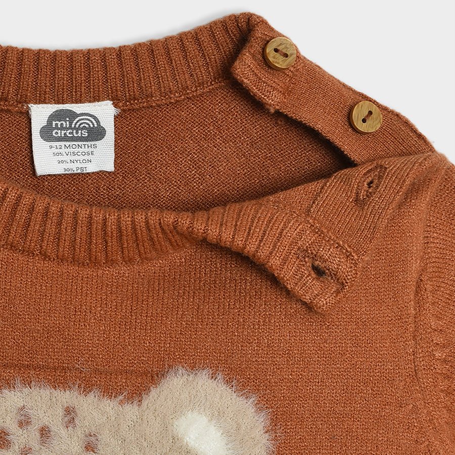Neutral Love Tawny Knitted Jumper Set - Image 5