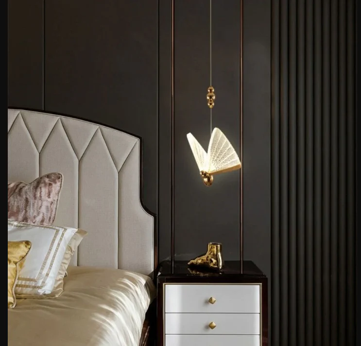 New Luxury Butterfly Pendant Lights- Tri Color - Image 12