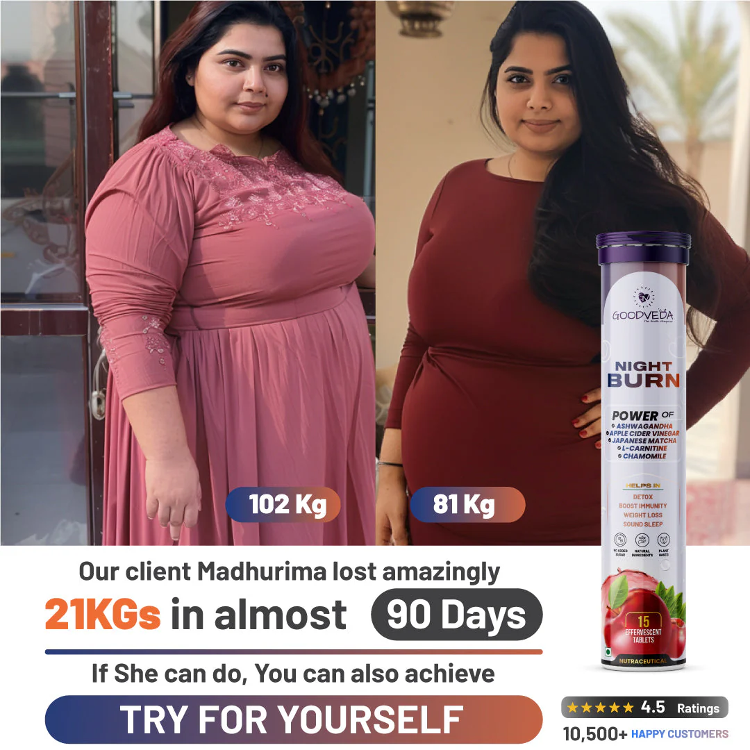 Night Burn Effervescent The Ultimate Evening Ritual for Weight Management, De-Stress and Good Sleep (Holi Sale) - Image 4