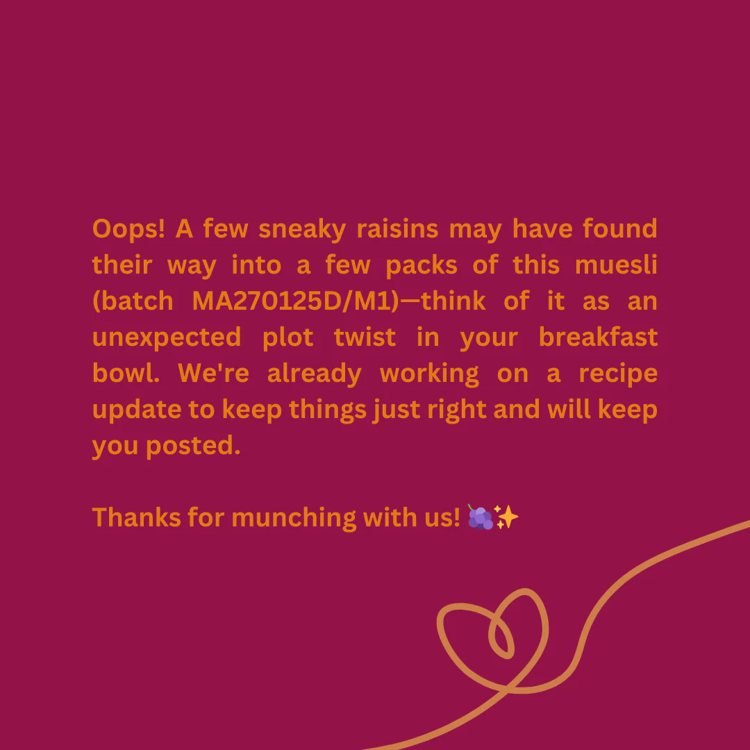 No Added Sugar Muesli 700g - Image 2