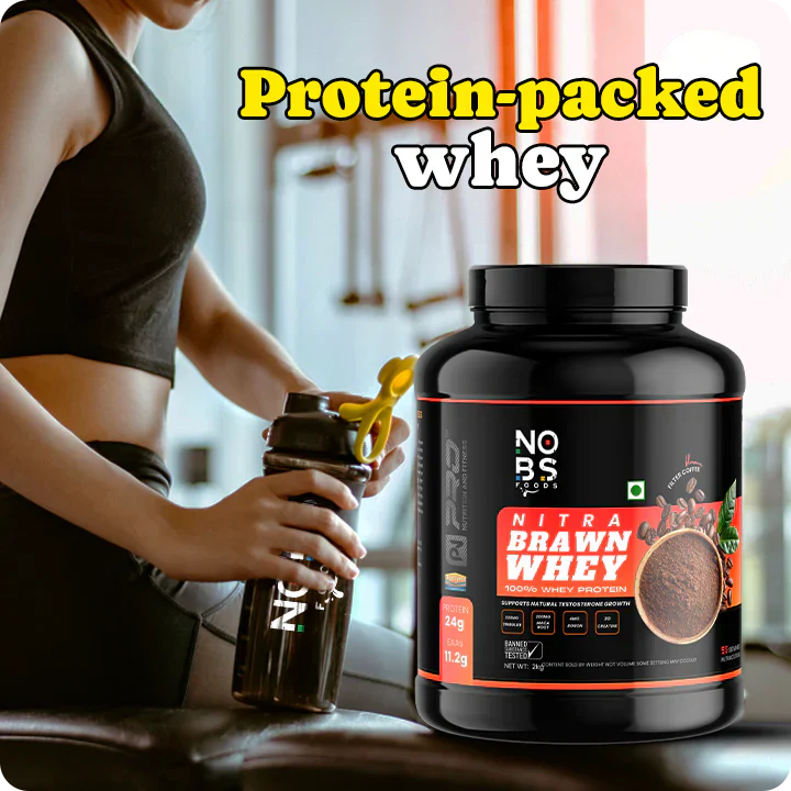 NO.B.S NITRA Brawn Whey Protein, 2 kg - Image 4