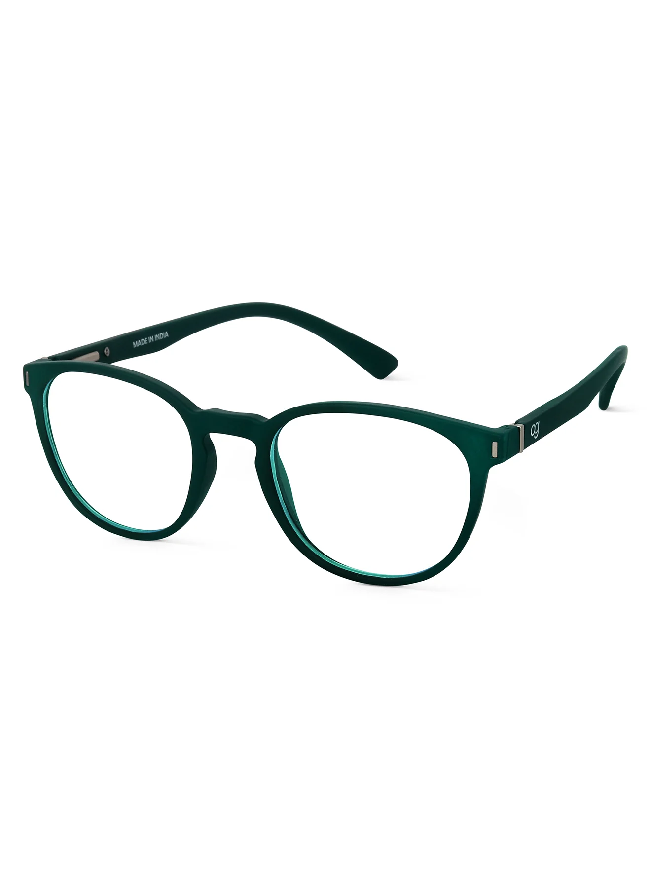 Noctra Transparent Round Blue Screen Sunglasses - Image 7