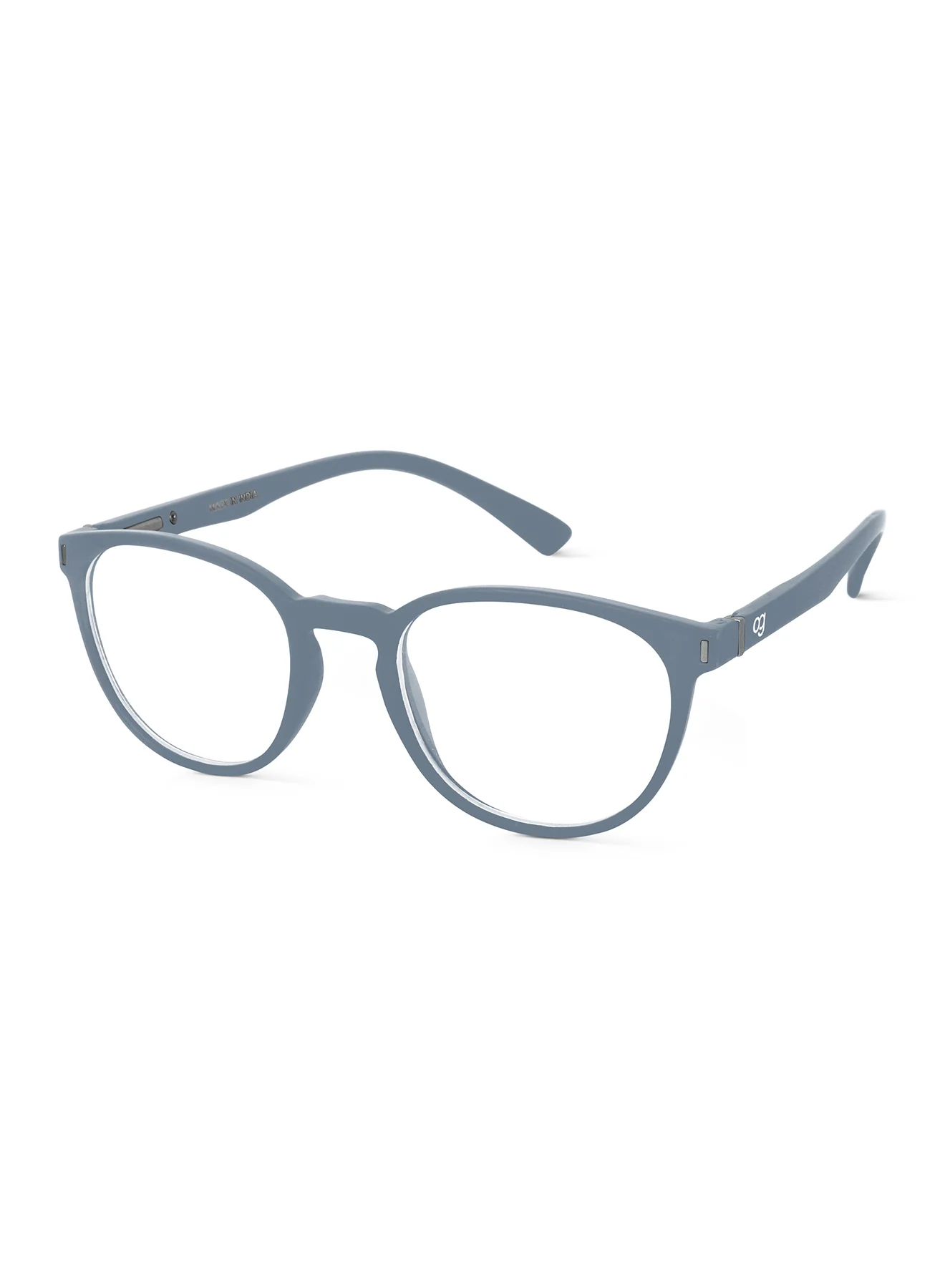 Noctra Transparent Round Blue Screen Sunglasses - Image 9