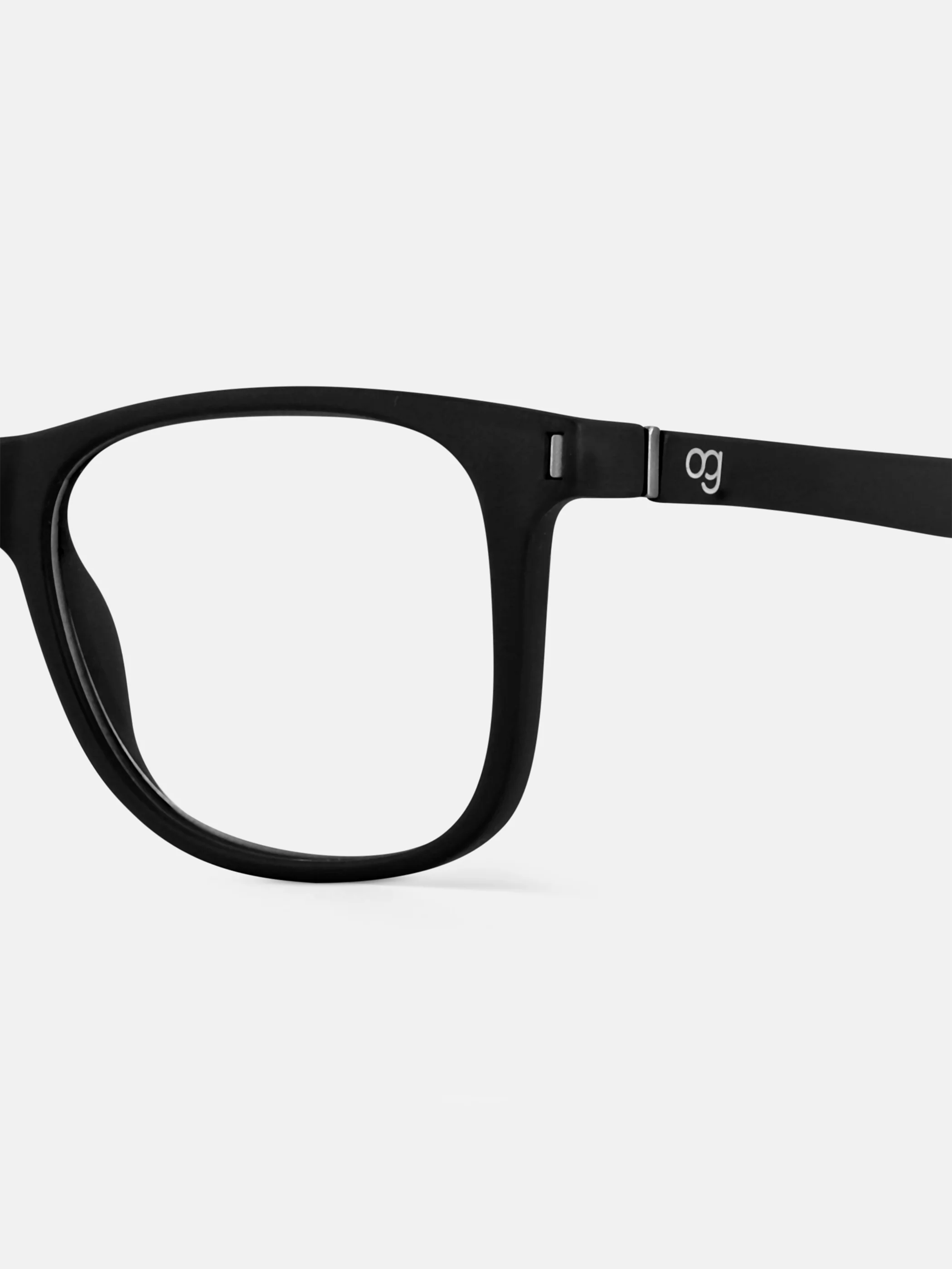 Noir Black Square Blue Screen Glasses - Image 2
