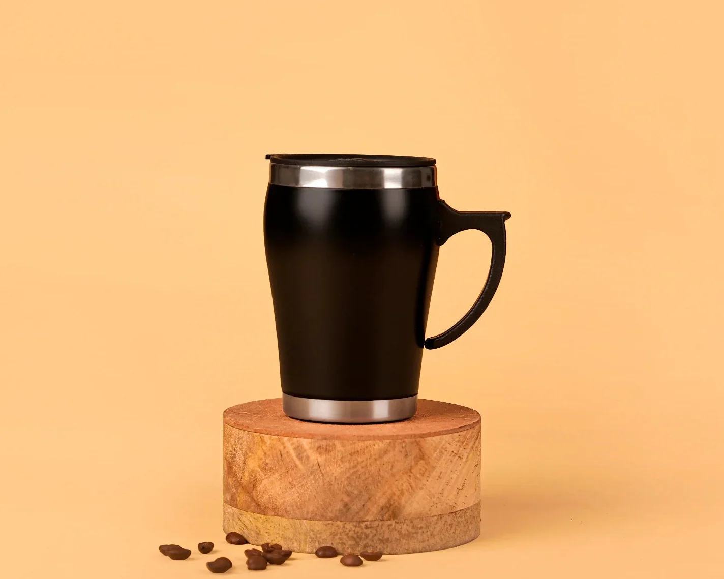 Noir Insulated Travel Mug