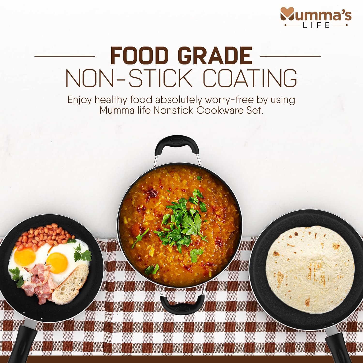 Non Stick Premium Cookware Gift Set - Image 5