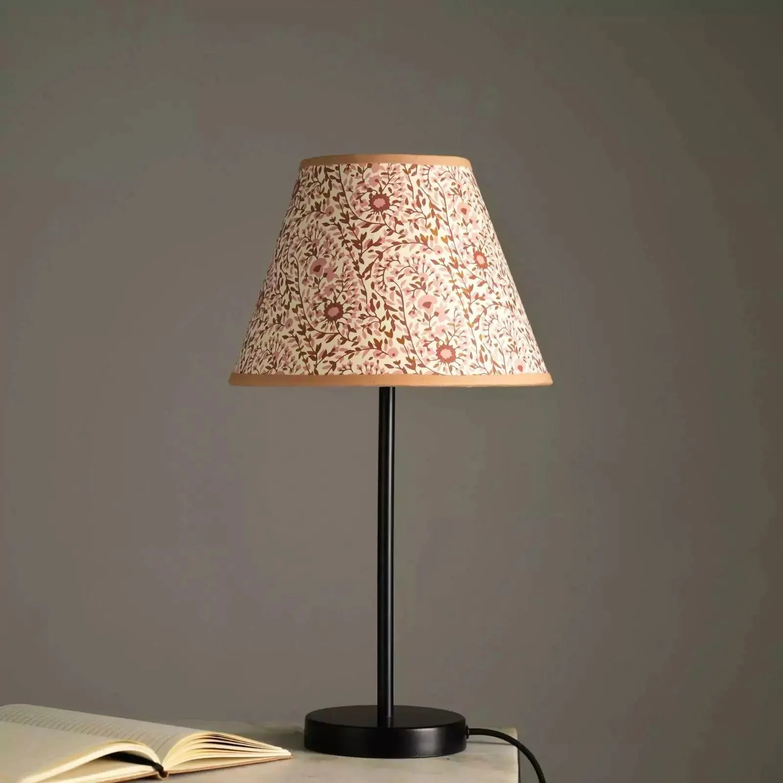 Nordic Night - Floral Flourish Table Lamp