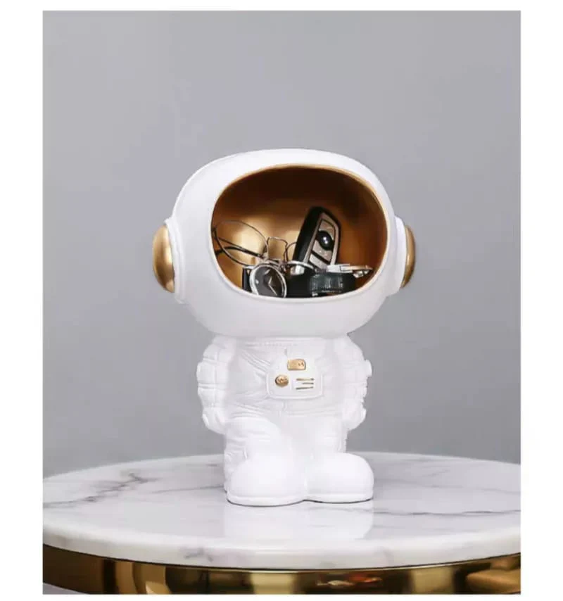 Nordic Resin Creative Astronaut Storage Sculpture - Image 7