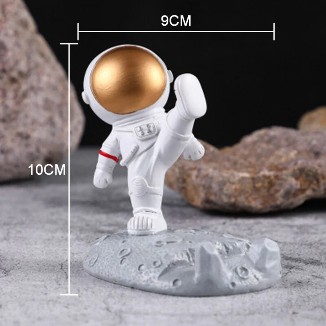 NovaNaut: Creative Astronaut-Themed Mobile Stand with Sturdy Spaceman Design for Desk & Office Use - Image 7