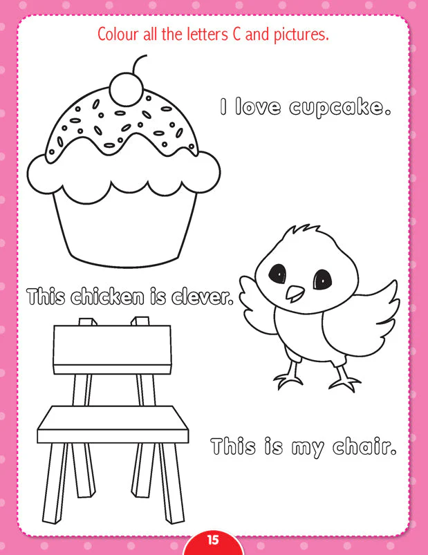 Nursery English Worksheets - Image 5