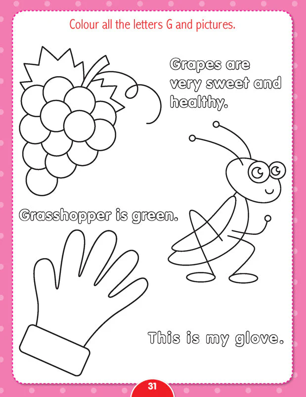 Nursery English Worksheets - Image 9