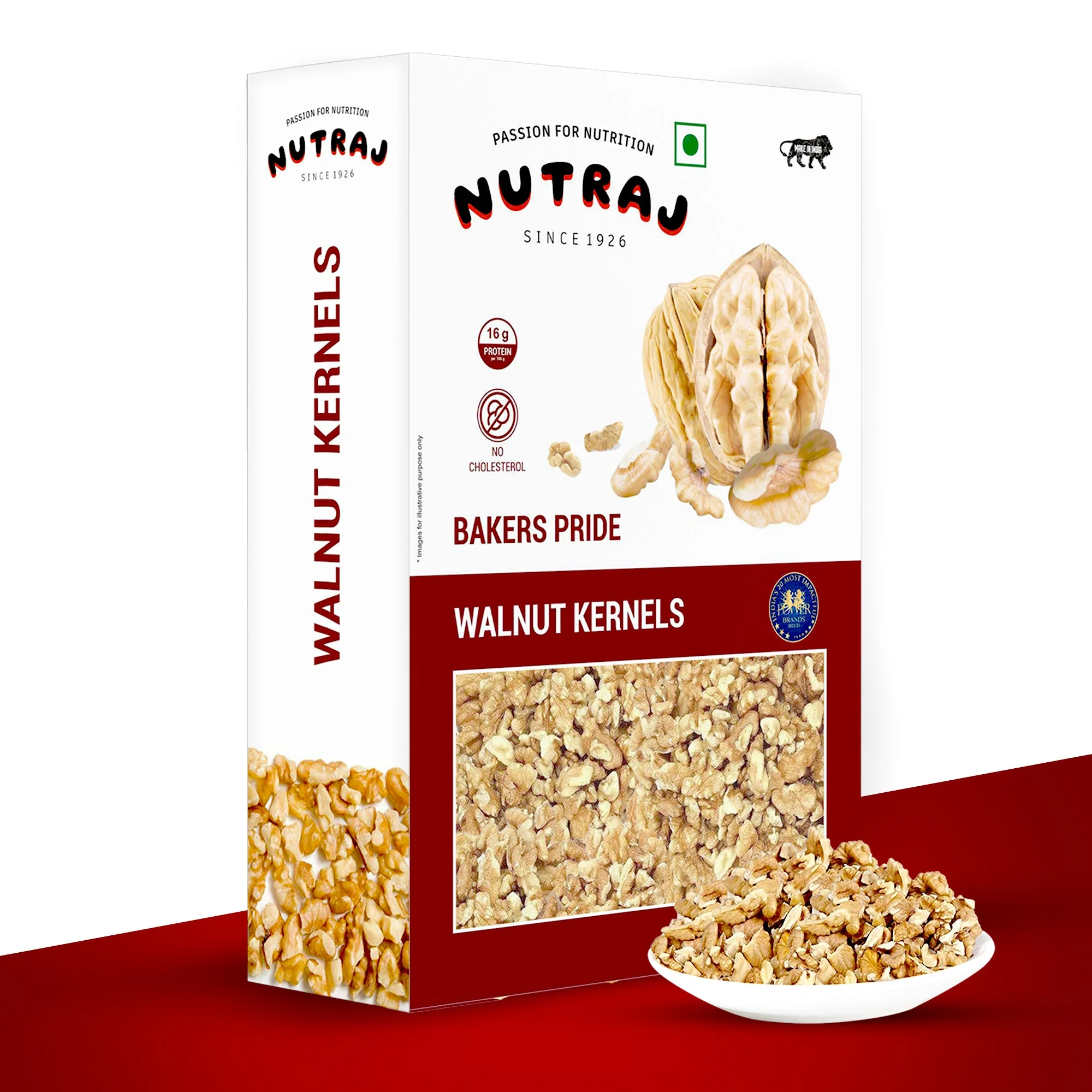 Nutraj Bakers Pride Walnut Kernels 250g | Broken Walnut (6-8 pieces ) - Image 2