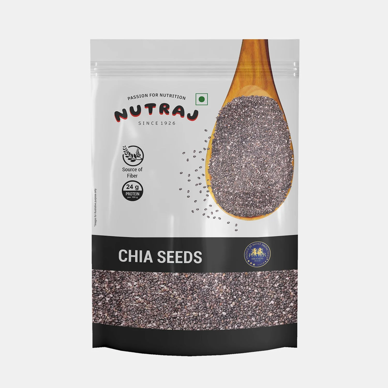 Nutraj Chia Seeds 200gm - Image 2