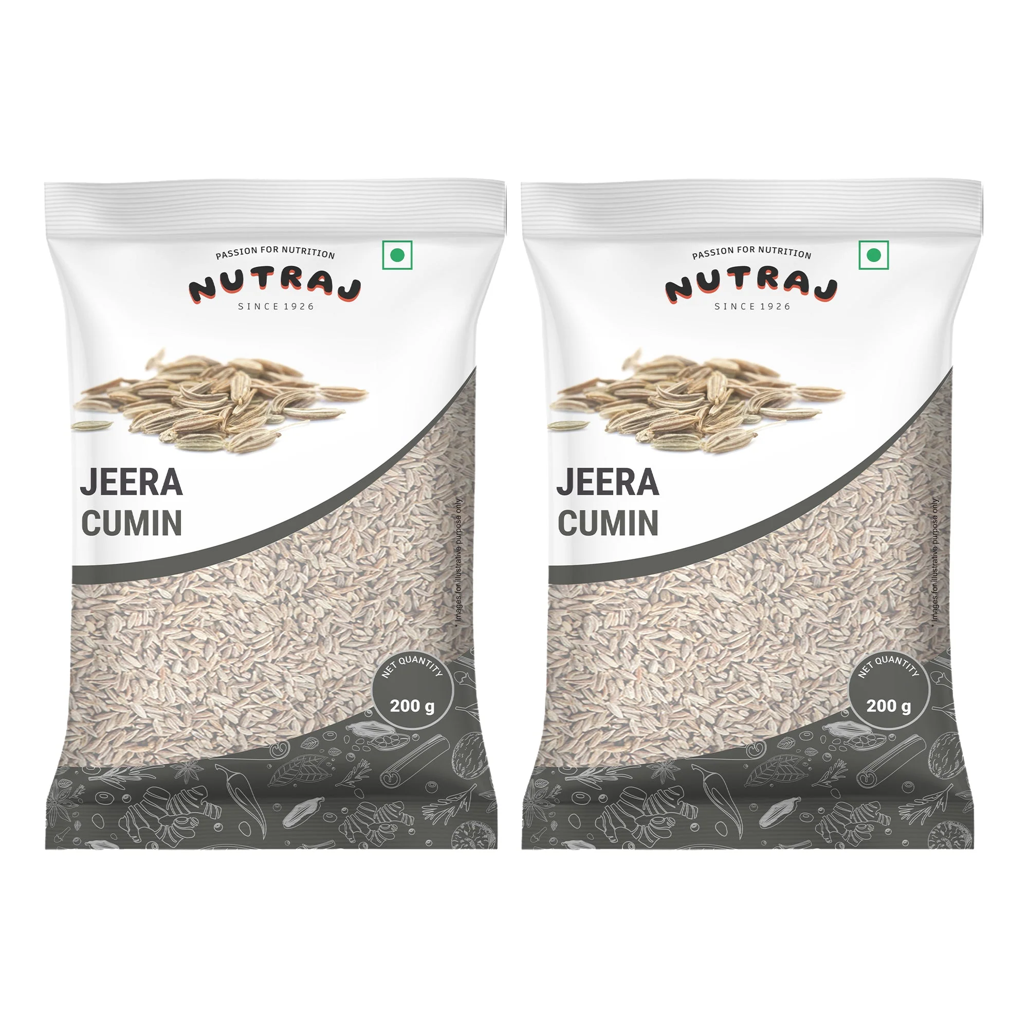 Nutraj Cumin Seeds (Jeera) 200gm - Image 8