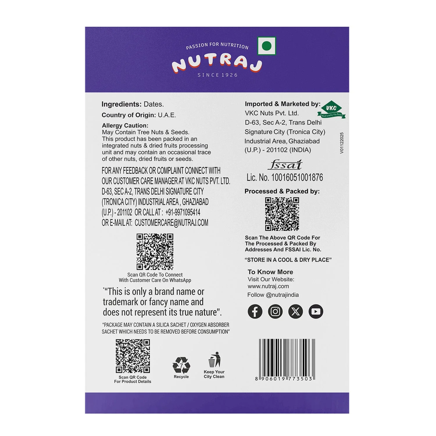 Nutraj Fard Dates Khajoor 200gm - Image 3