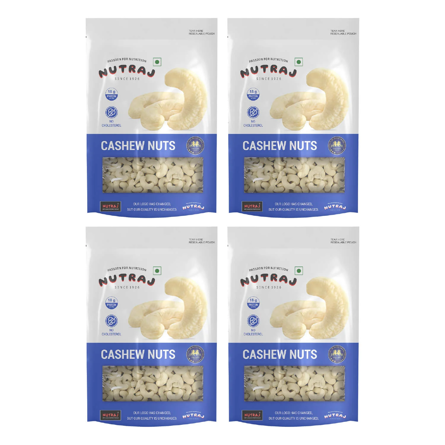 Nutraj Premium Cashew Nuts 200gm (W320) - Image 106