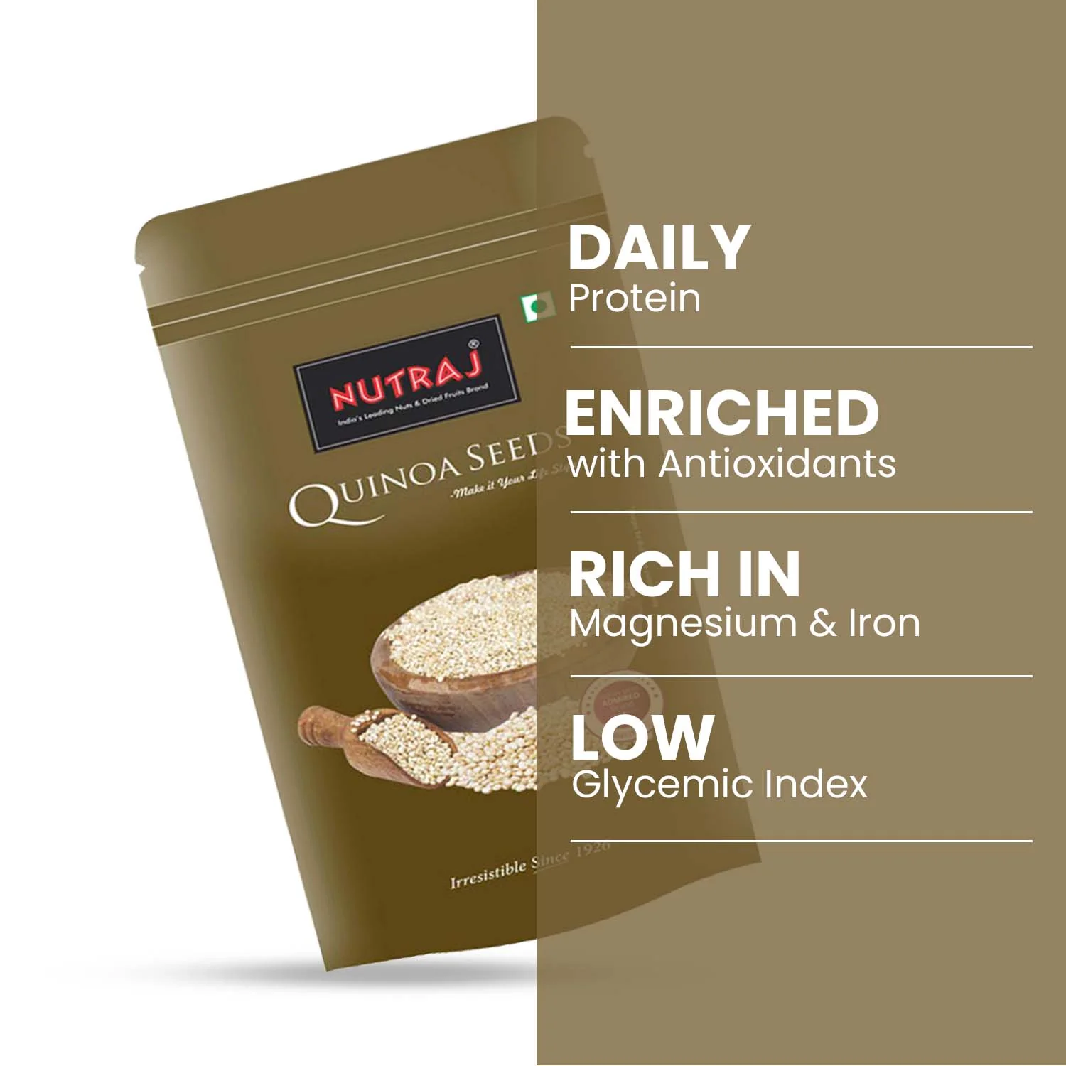 Nutraj Premium Quinoa Seeds 200g - Image 3