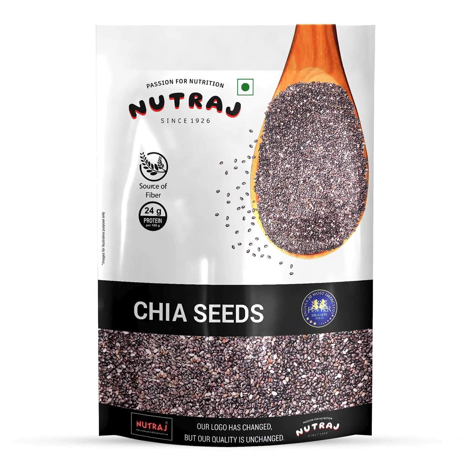 Nutraj Seeds 800g Combo - Pack of 4 (Pumpkin Seeds 200g, Chia Seeds 200g, Flax Seeds 200g & Sunflower Seeds 200g) - Image 2
