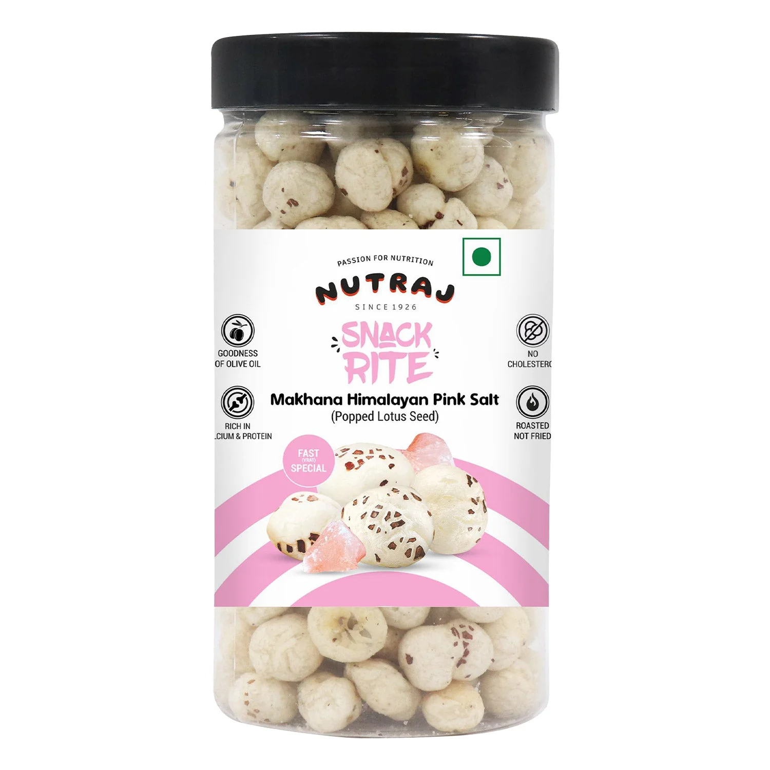 Nutraj Snackrite Makhana Himalayan Pink 70g - Image 2