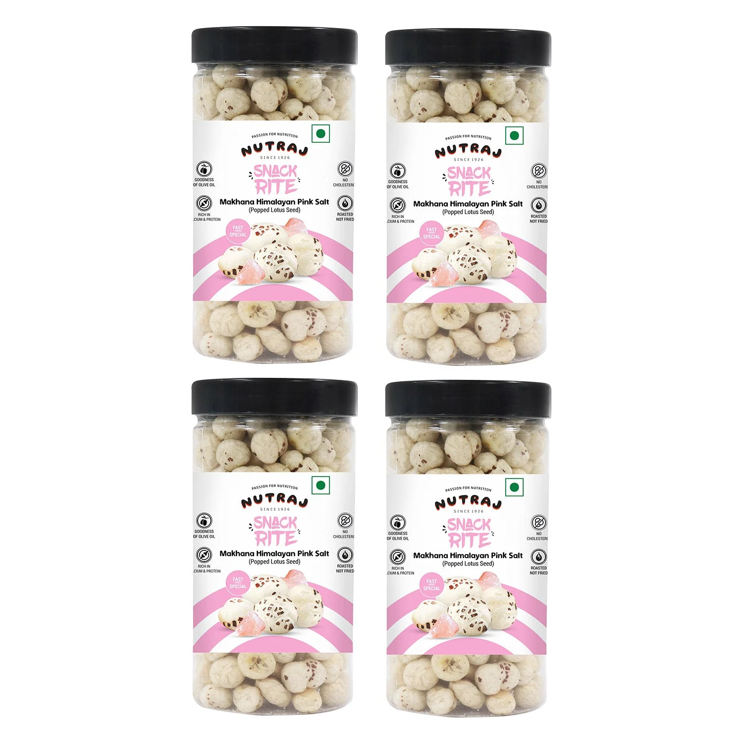 Nutraj Snackrite Makhana Himalayan Pink 70g - Image 42