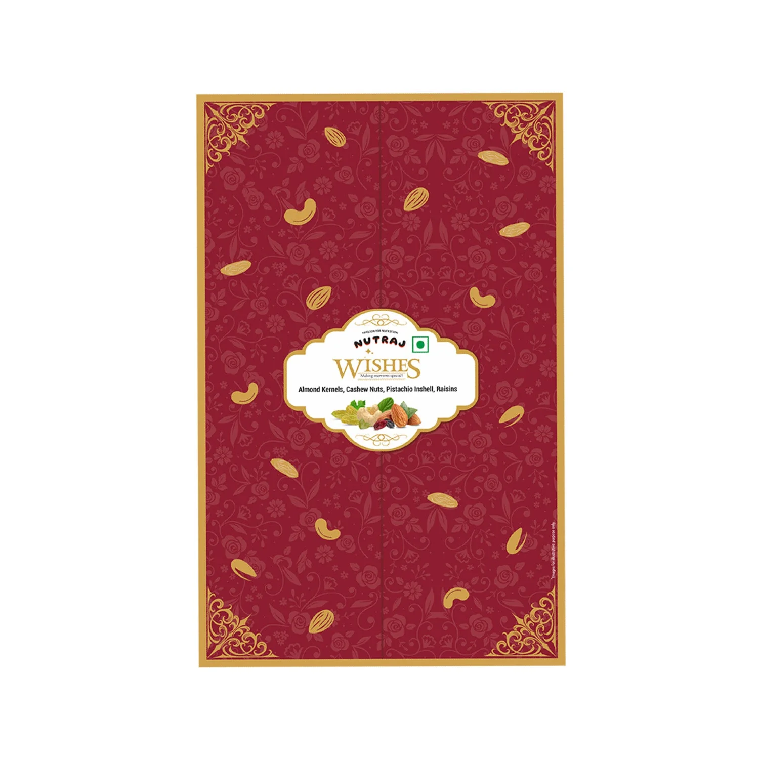 Nutraj Wishes Royal Majesty 800g Diwali Gift Box | GB-81 - Image 2