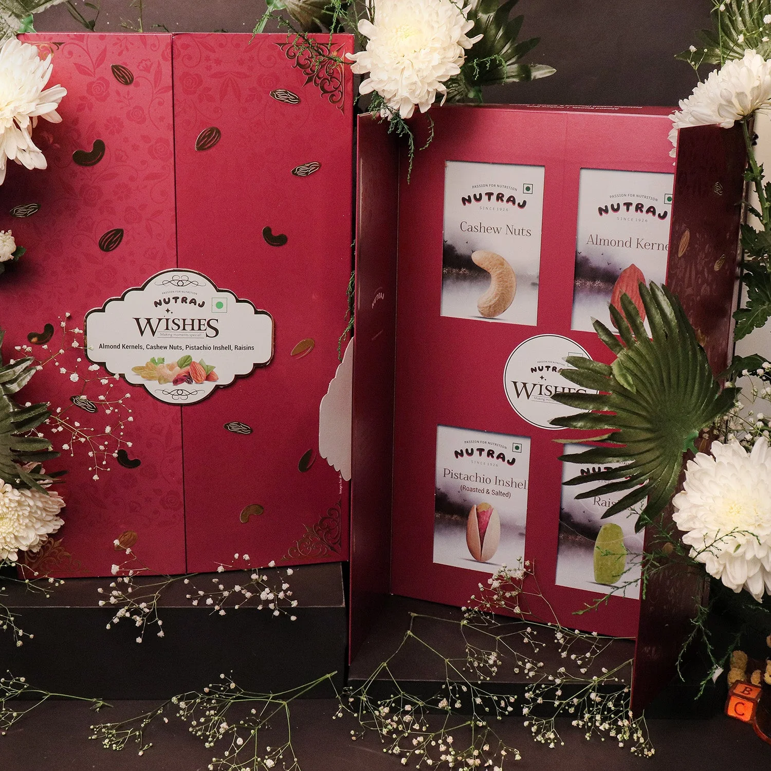 Nutraj Wishes Royal Majesty 800g Diwali Gift Box | GB-81 - Image 7