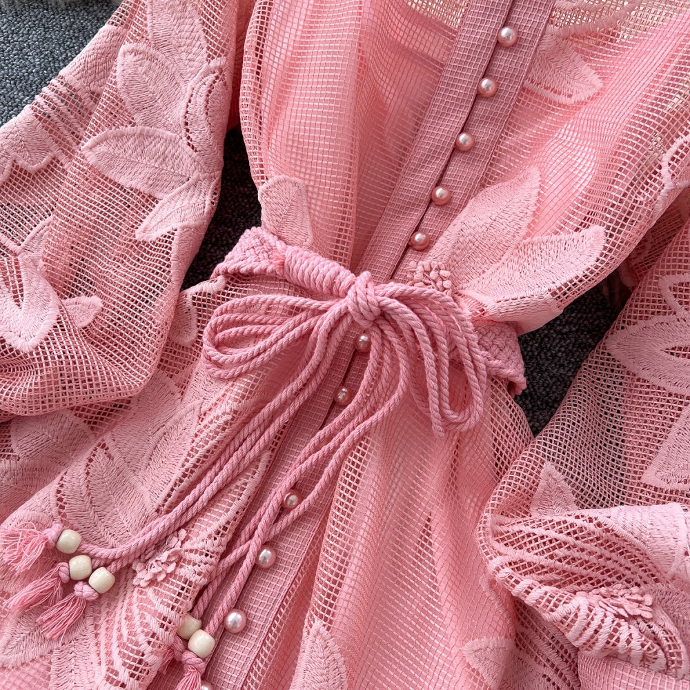 Nylah Embroidery Dress - Image 6