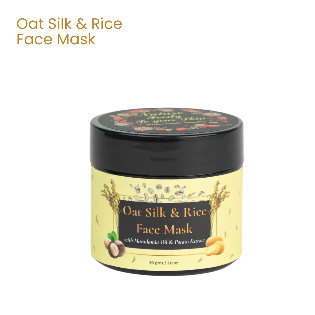 Oat Silk & Rice Face Mask