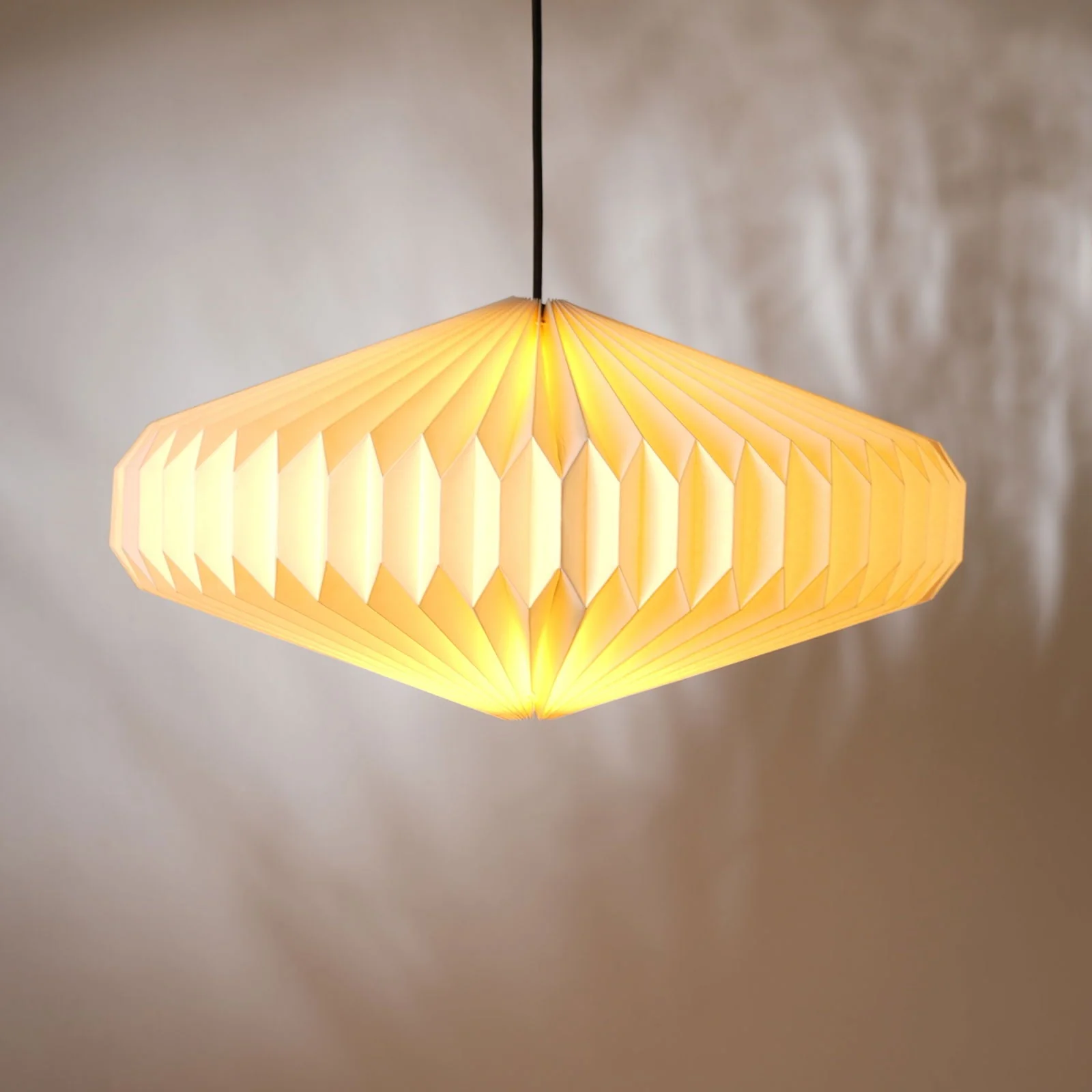 Oblong 2 - Linen Pendant Lamp - Image 3