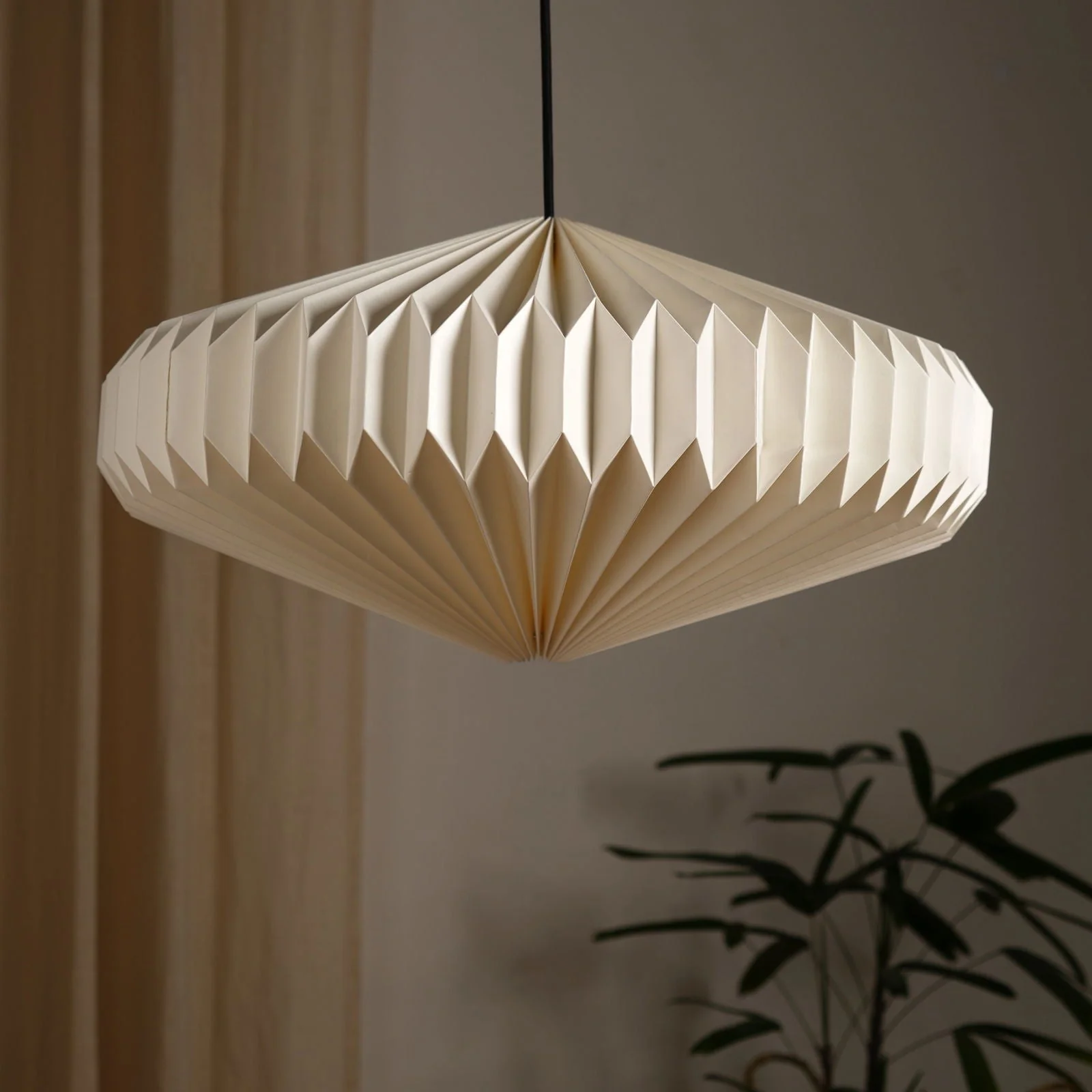 Oblong 2 - Paper Pendant Lamp - Image 10