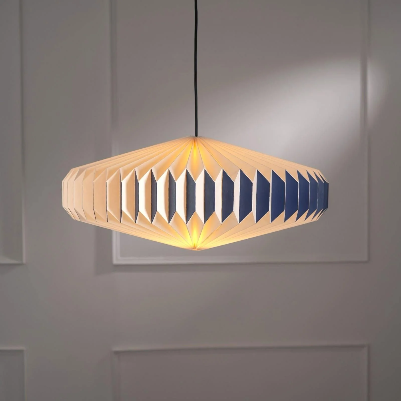 Oblong 2 - Paper Pendant Lamp - Image 2