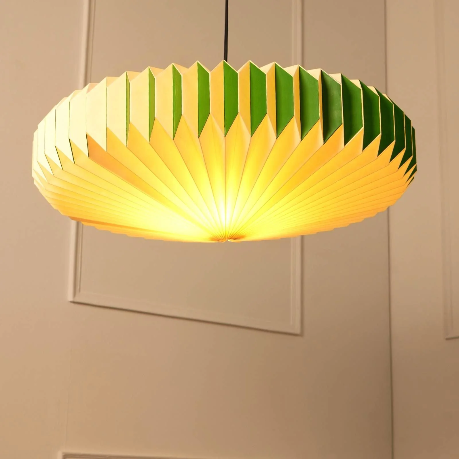 Oblong 2 - Paper Pendant Lamp - Image 7