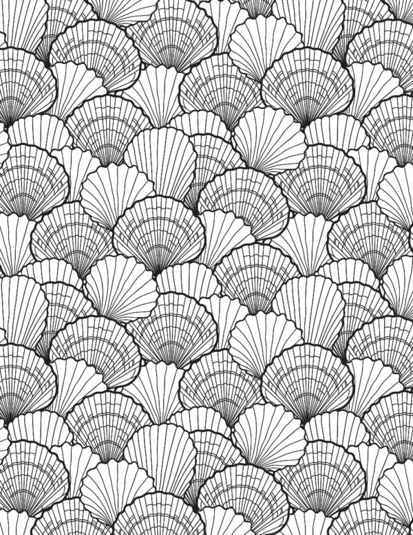 Ocean- Colouring Book for Adults - Image 4