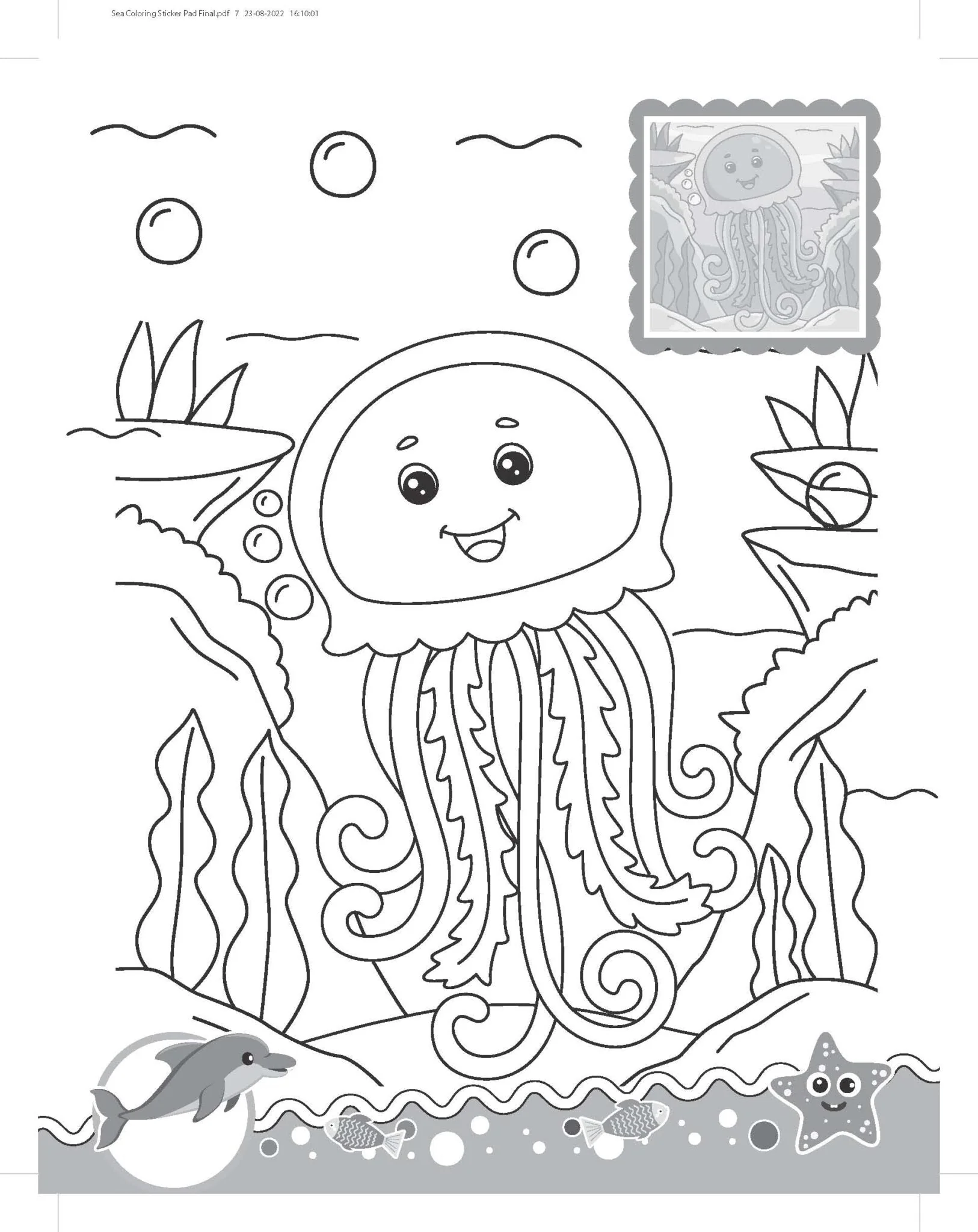 Ocean- It's Colour time with Stickers - Image 6