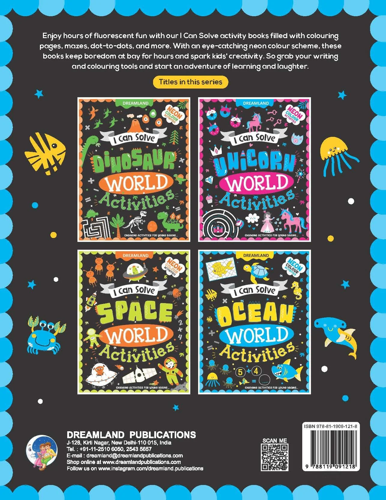 Ocean World Activities – I Can Solve Activity Book for Kids Age 4- 8 Years | With Colouring Pages, Mazes, Dot-to-Dots - Image 12