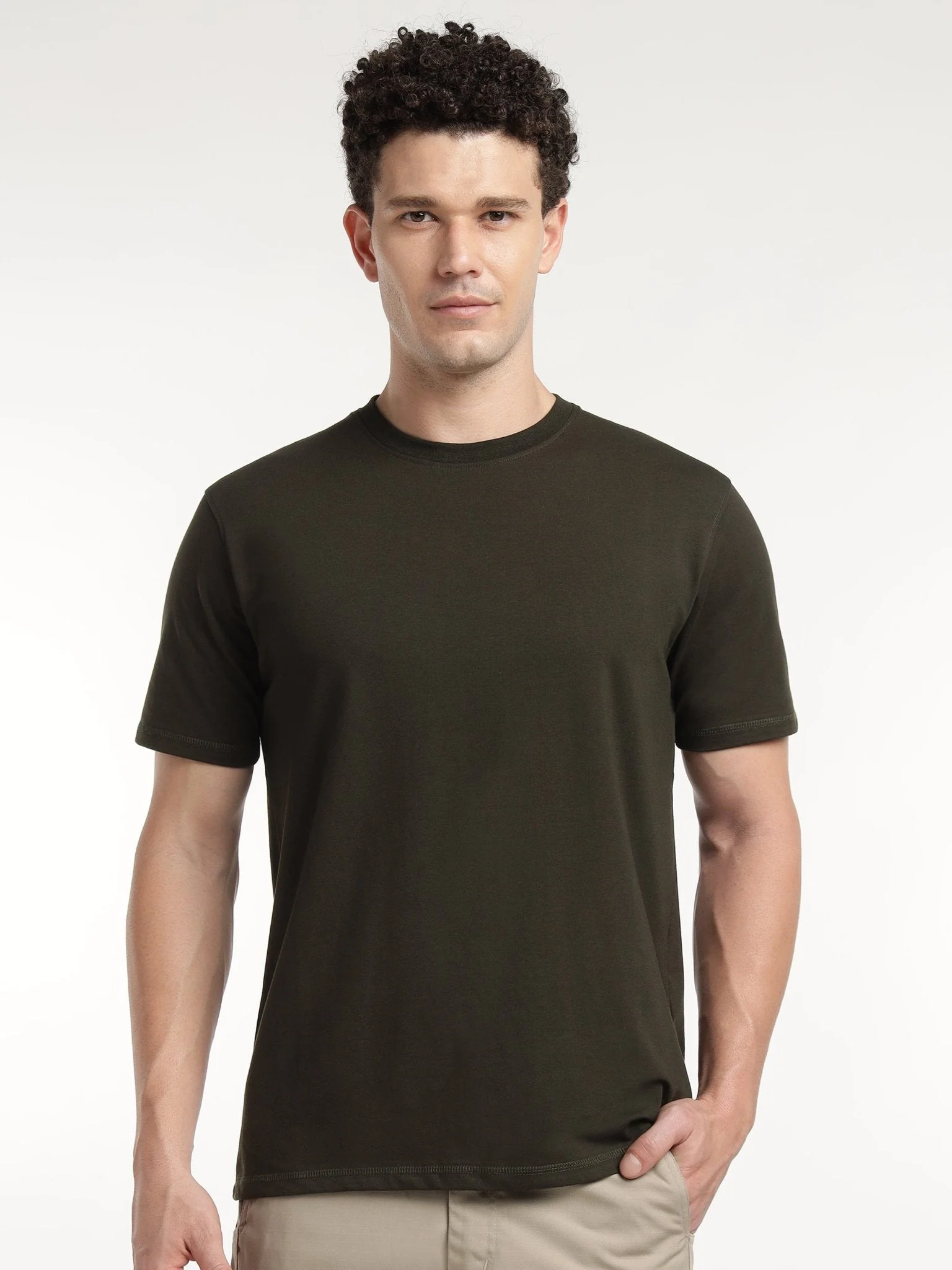 OG Element Cotton Lycra Half Sleeves T-Shirt - Image 24