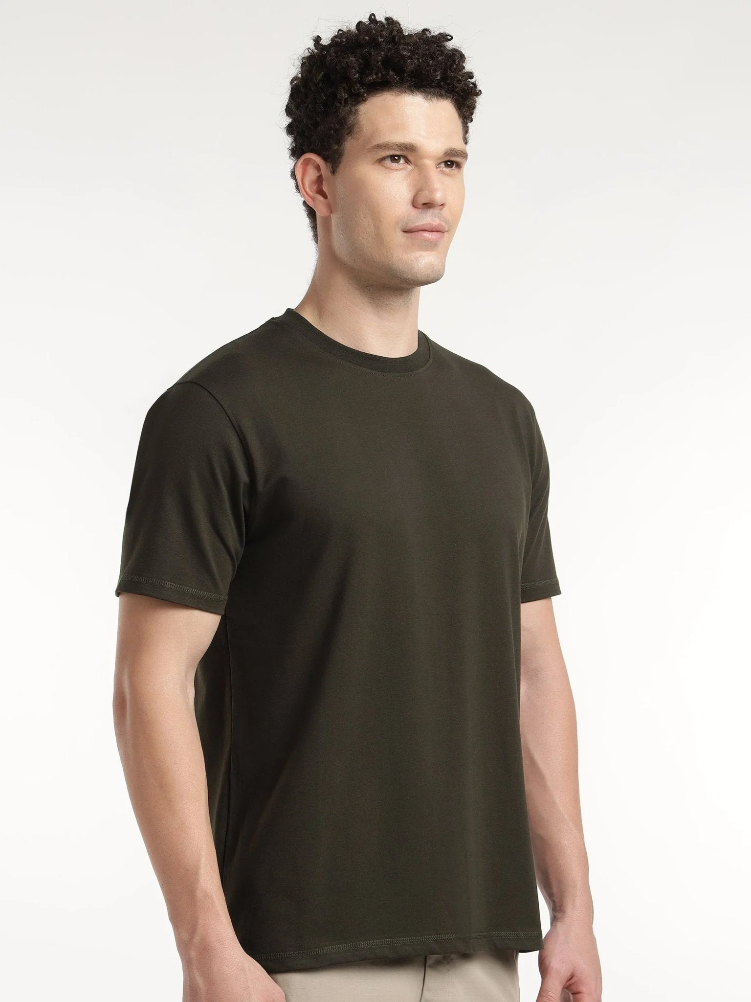 OG Element Cotton Lycra Half Sleeves T-Shirt - Image 3