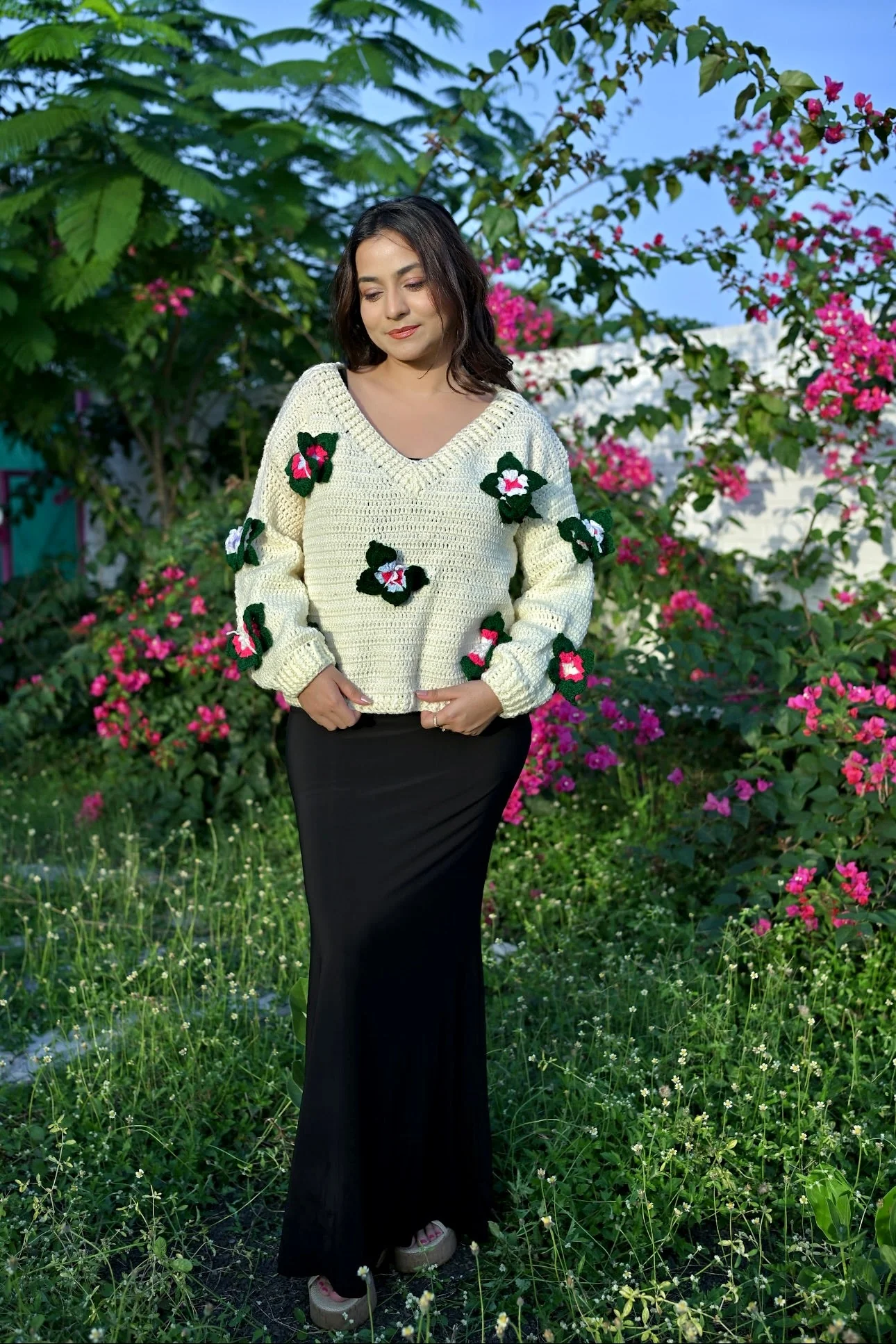 Olive Butterfly Cardigan
