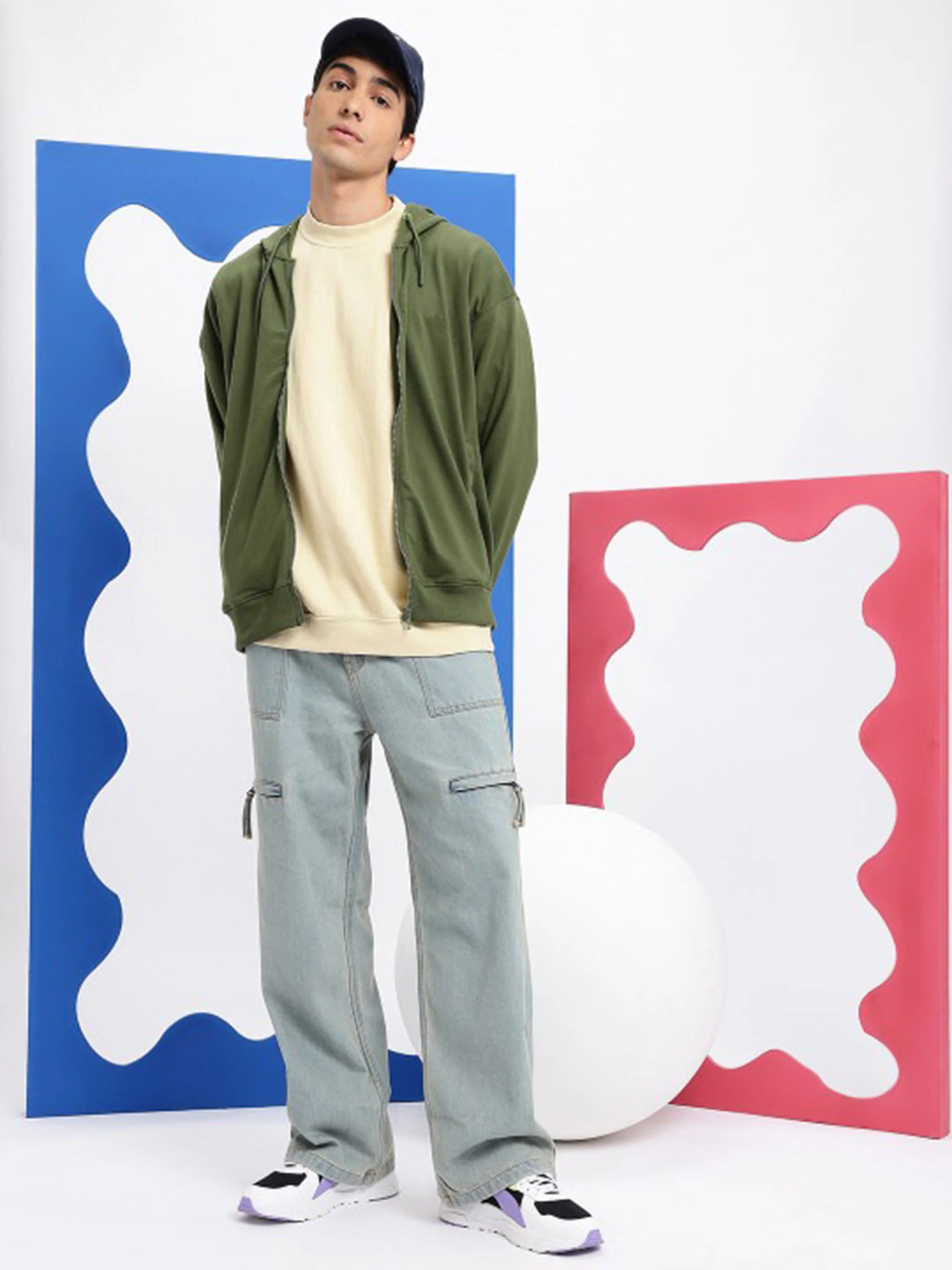 Olive Hoodie - Image 3