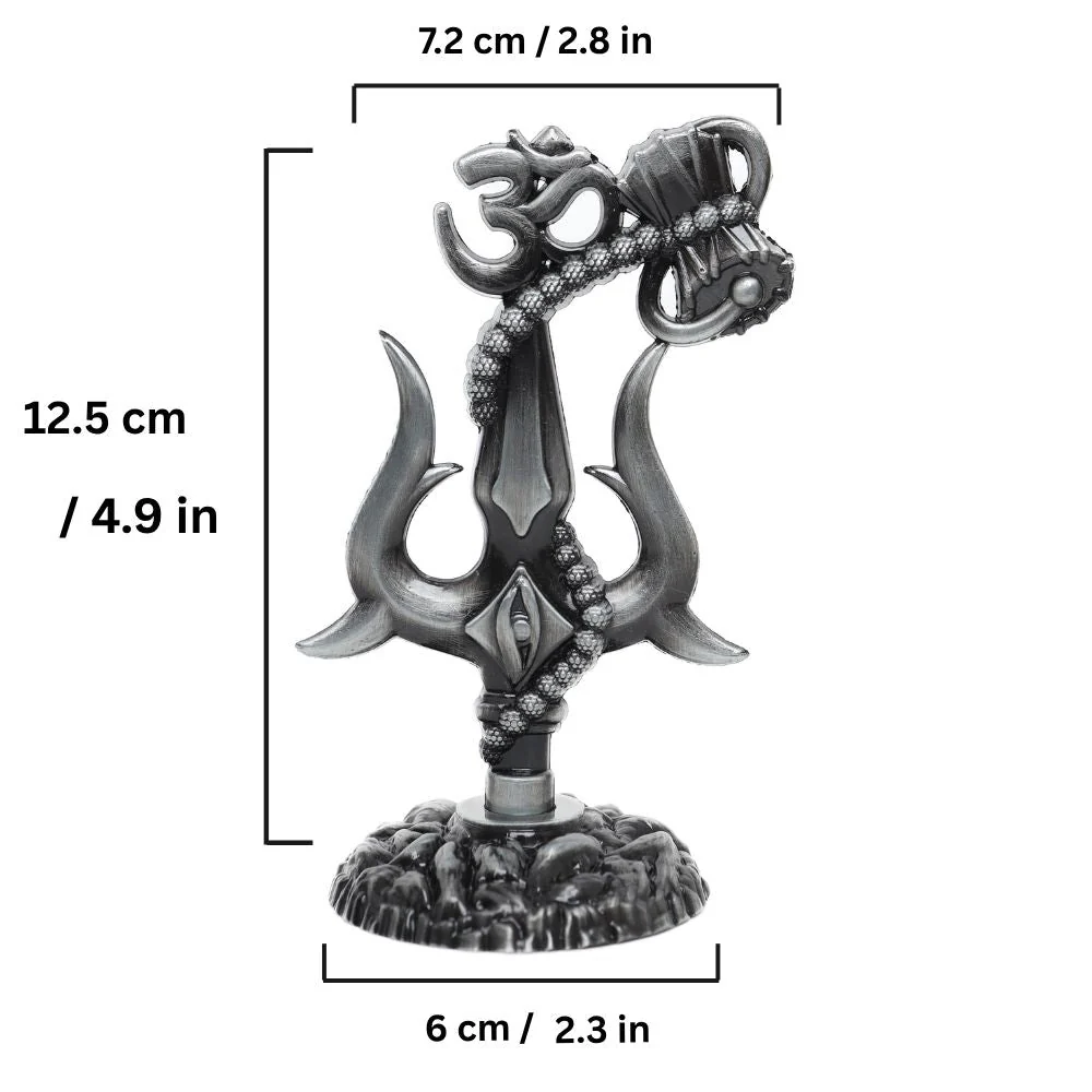 Om Shivay Trishul (Silver) - Image 2